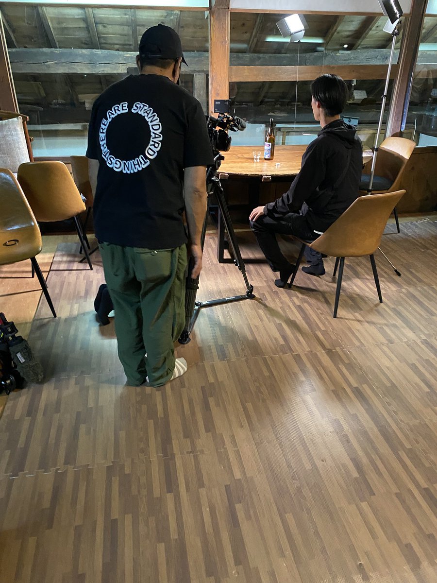 329mifuku1113's tweet photo. 今日はTV撮影🎥
吉本興業の石田靖さんと浅香あき恵さん✨

山廃仕込について語らせていただきました♪

放送は6月の予定📺 https://t.co/djg2BNJyAT