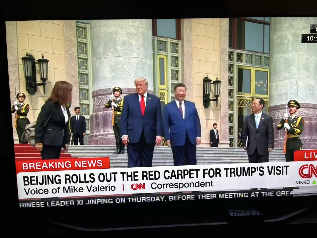 yuddychrisnandi's tweet photo. President Trump's State Visit to Beijing and President Xi Jinping's warm welcome will hopefully lead to an agreement to create a peaceful world. https://t.co/kp2bIVo5tc
