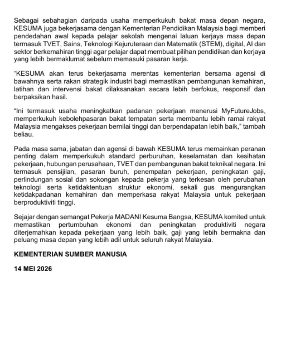 Kem. Sumber Manusia tweet media