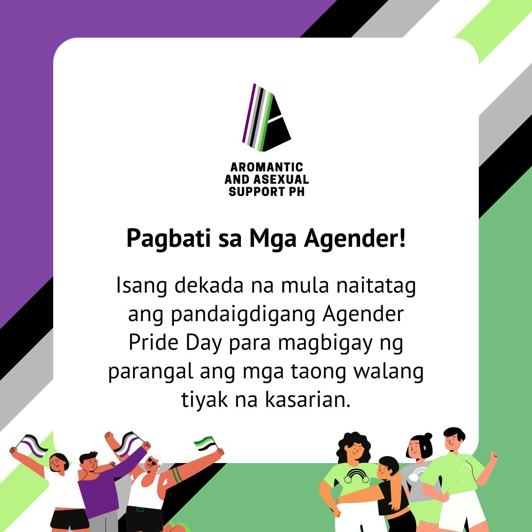 Aromantic and Asexual Support PH tweet media