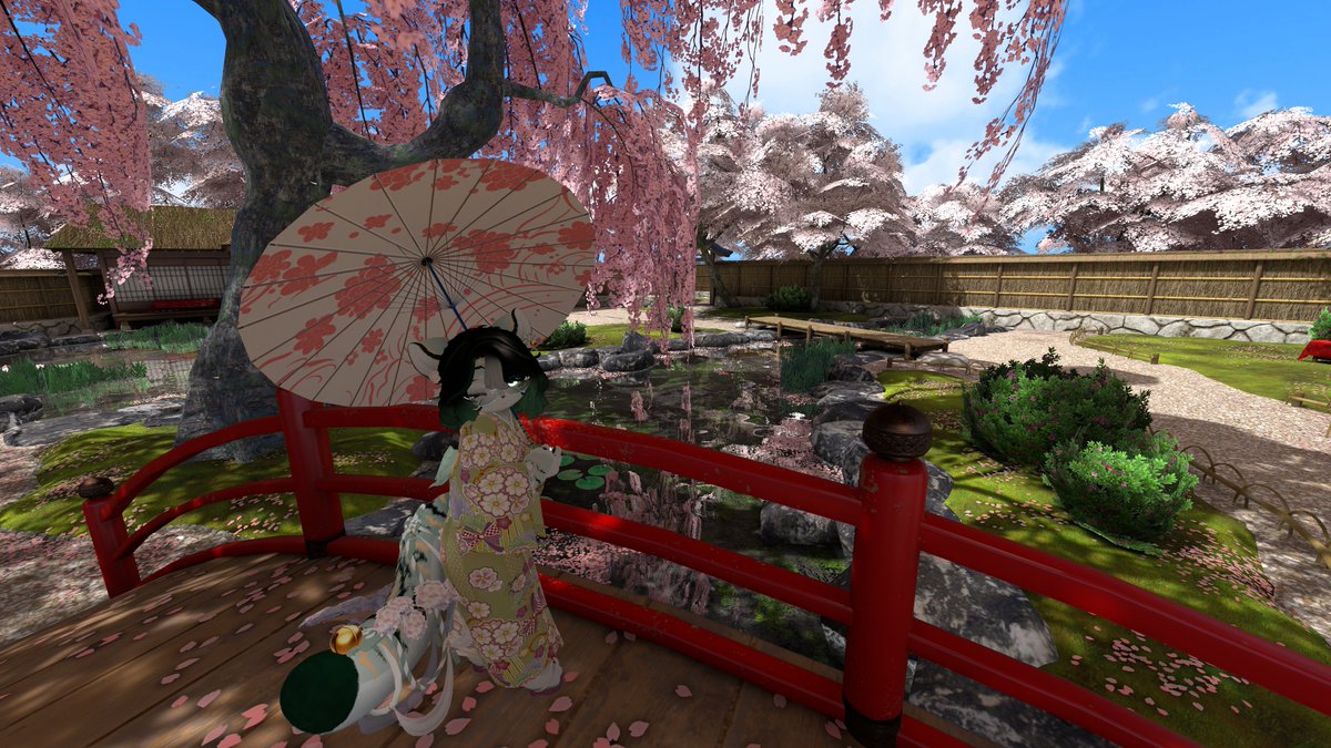 AetheryteVR's tweet photo. Spring is coming to an end~ https://t.co/4W6LXEKPjM