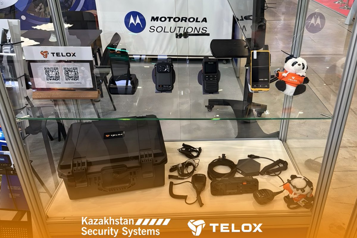 TeloSystems's tweet photo. Day 1 at 2026 Kazakhstan Security Systems! 🚀

Great to connect with industry professionals in Astana and introduce Telox’s mission-critical communication solutions.

Thank you to everyone who visited us today — looking forward to the next two days! 🤝 https://t.co/mzYH3pvywq