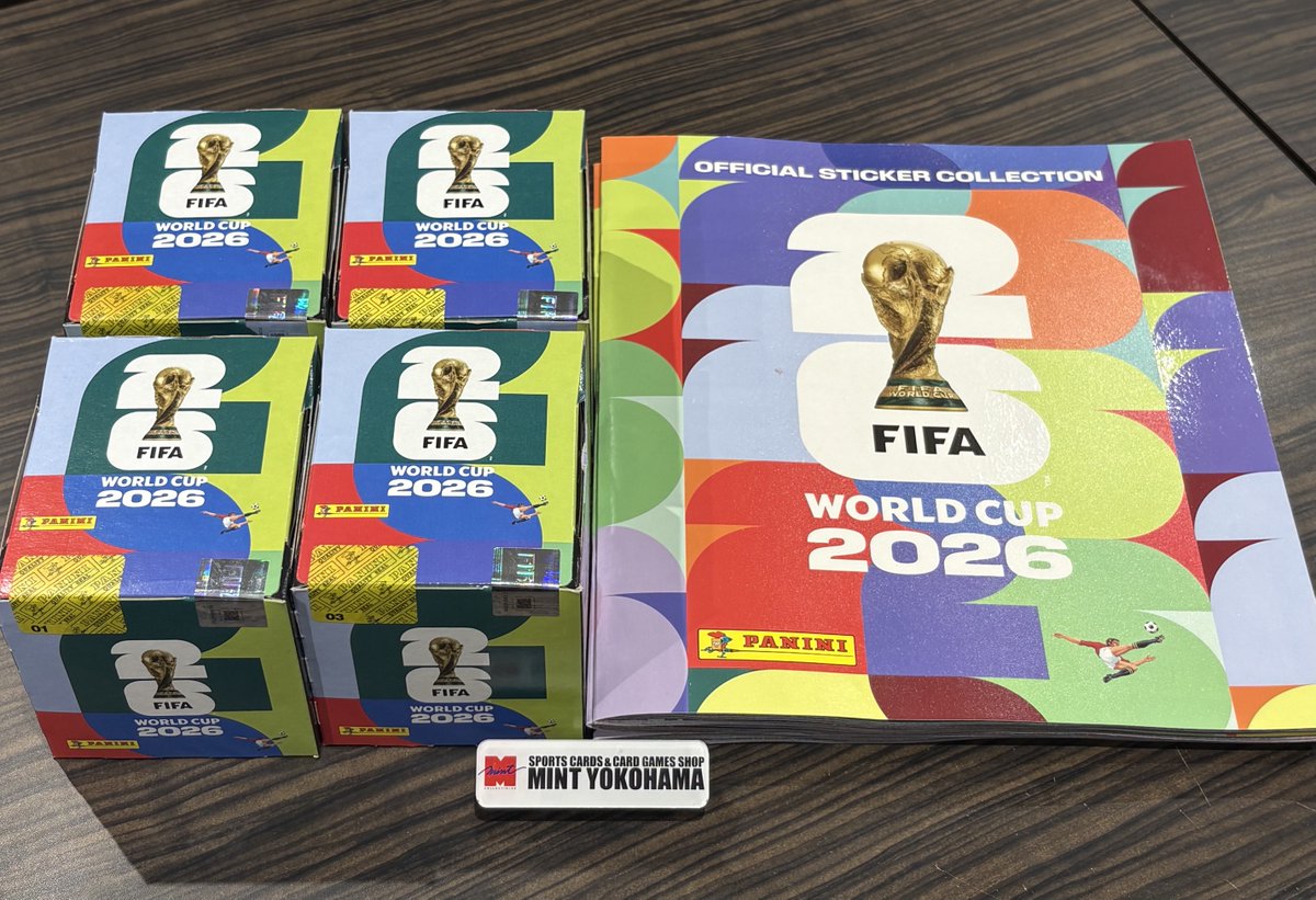 本日入荷新商品！】 「2026 PANINI ITALY FIFA WORLD CUP STICKER