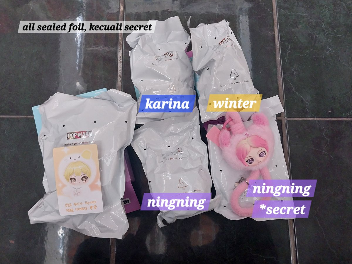 aericrescent's tweet photo. wts ／ want to sell aespa x popmart plush pendant doll - phone strap lanyard

doll 325K 
avail winter only
*open trade to giselle

phone lanyard 220K
karina
winter
ningning
ningning secret*
*offer, prefer trade to giselle secret

dom Bandung, avail COD
via 🍊 (splitpay) or manual https://t.co/NsgEbiFTZk