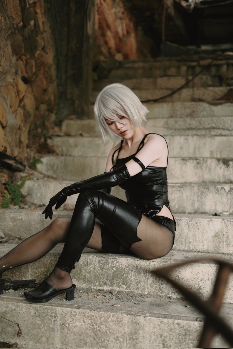 gusaaaaaa's tweet photo. Nier: Automata #コスプレ https://t.co/2PPijPa8Nl