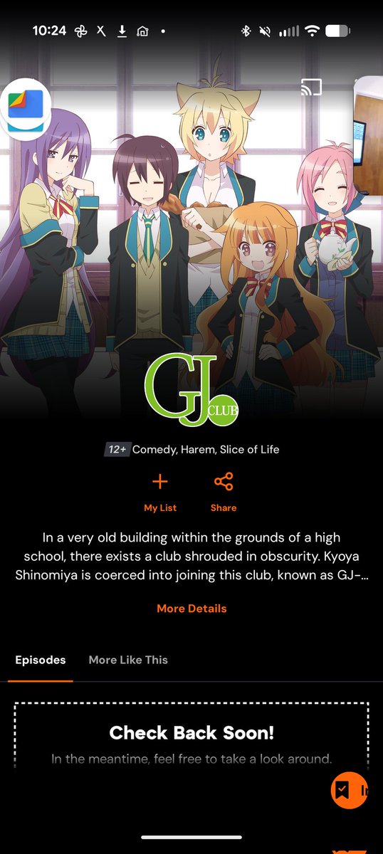 PilotPayback's tweet photo. so, yeah...jordan's favorite all-time anime is not watchable legally anymore...

it was a tradition for me to watch this annually so, i'm kinda sad it's gone. https://t.co/gZBuwwRiKd