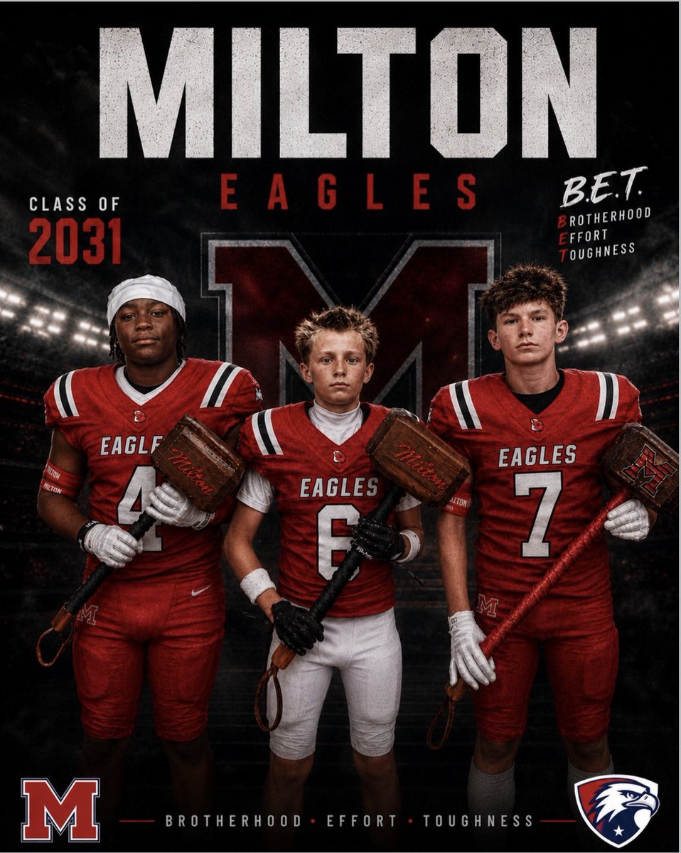 Colton_Whitmer's tweet photo. 8th Grade Season loading.... 
New Threads, Same #7

@MiltonEagles_FB @CoachBenReaves @borntocompete @FBUAllAmerican @FBUcamp @KirbySmartUGA @GeorgiaFootball @OCCoachJack @CoachWillyMath @RecruitGeorgia https://t.co/DYWCuGe2YG