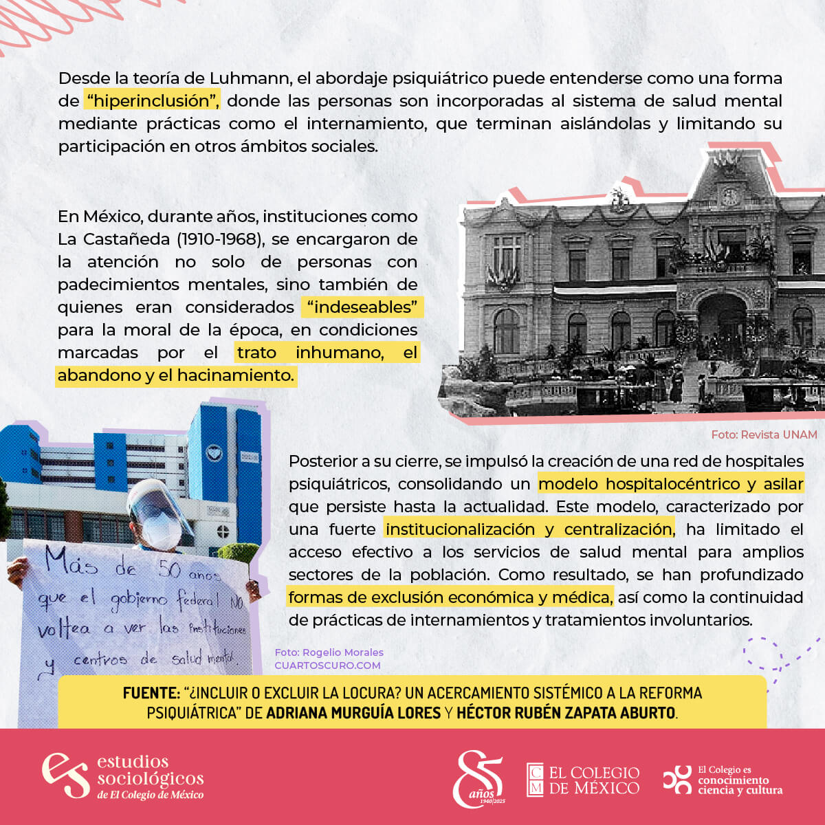 El Colegio de México tweet media