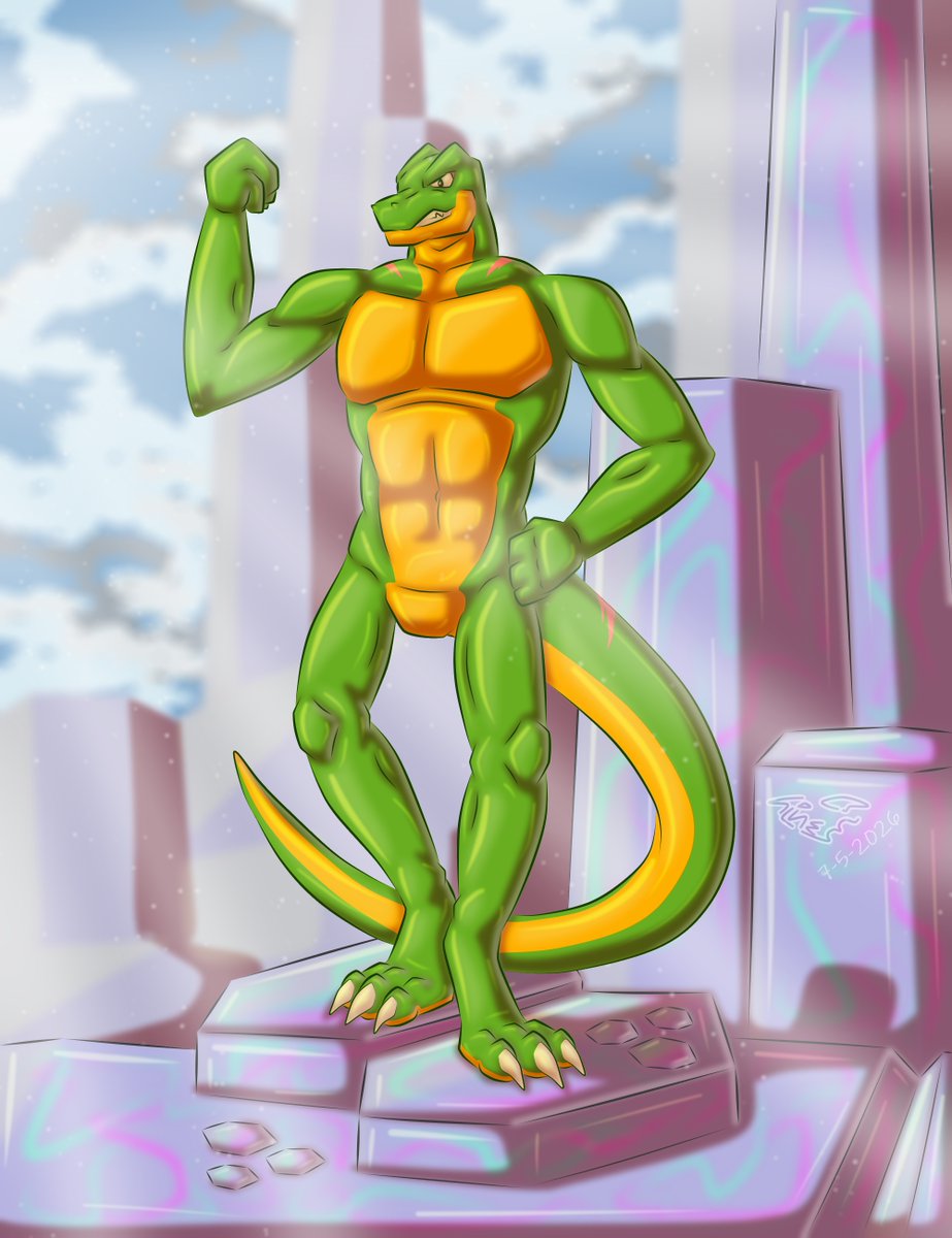nine321305's tweet photo. Chrome take over from Fortnite. Character is
@TraxRaptorGuy
#furry #fortnite https://t.co/A5H72fZBj3
