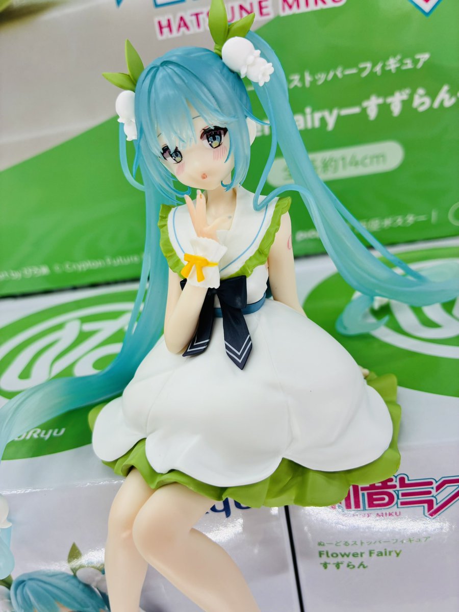 プライズ】新景品🌟「初音ミク ぬーどるストッパーフィギュア Flower