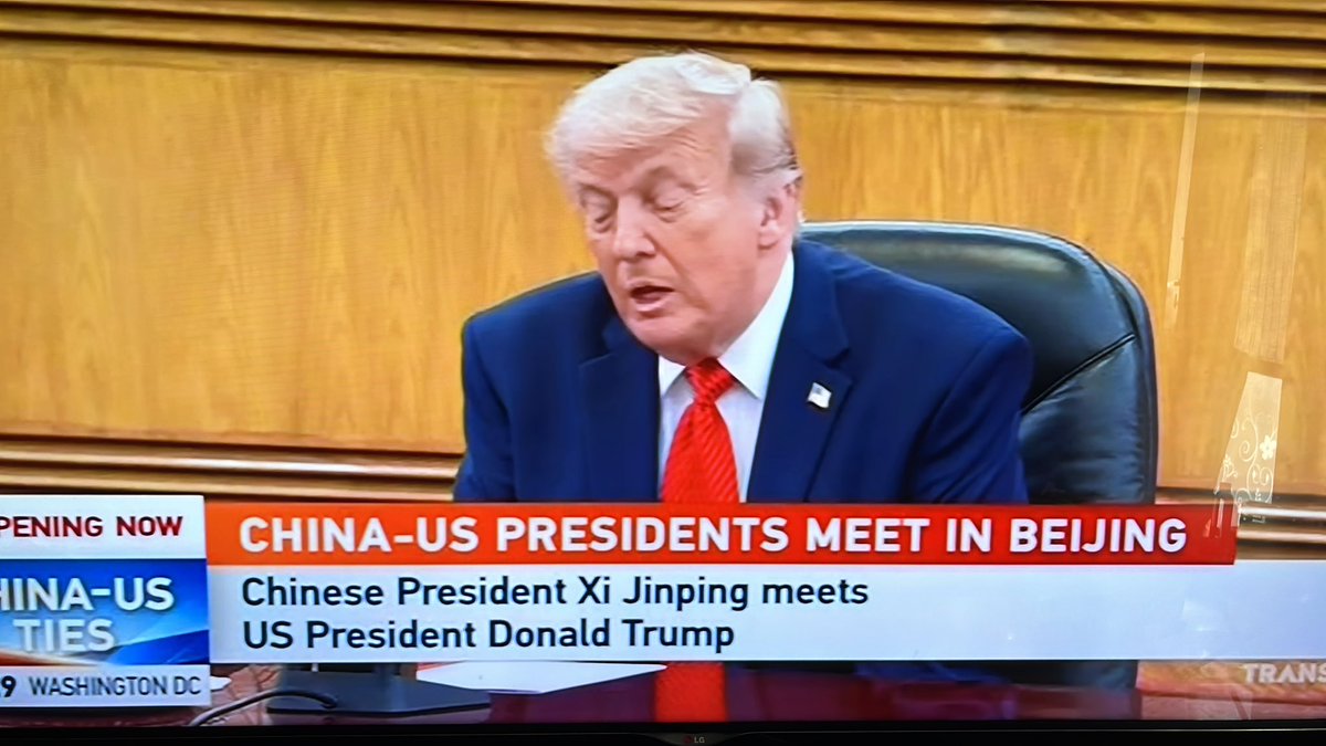 yuddychrisnandi's tweet photo. President Trump's State Visit to Beijing and President Xi Jinping's warm welcome will hopefully lead to an agreement to create a peaceful world. https://t.co/gzbCMPonQB