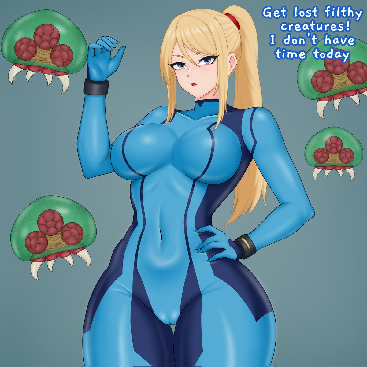 _Scarabeo_'s tweet photo. Incubator Samus!! 🐙

#Nsfw  #Metroid  #Oviposition #Tentacle https://t.co/YT89Z7pLz0