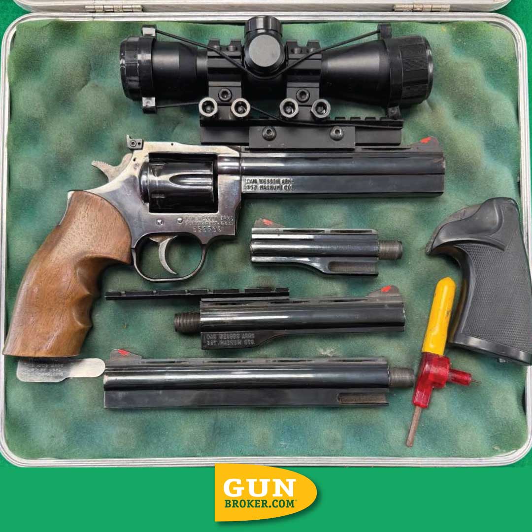 GunBroker's tweet photo. 🔥 A Dan Wesson 15-2 in .357 MAG for #WheelgunWednesday
🔗 See it here: https://t.co/i46rNRXFFp
#Gunsdaily #357mag https://t.co/BChaYWWhwJ