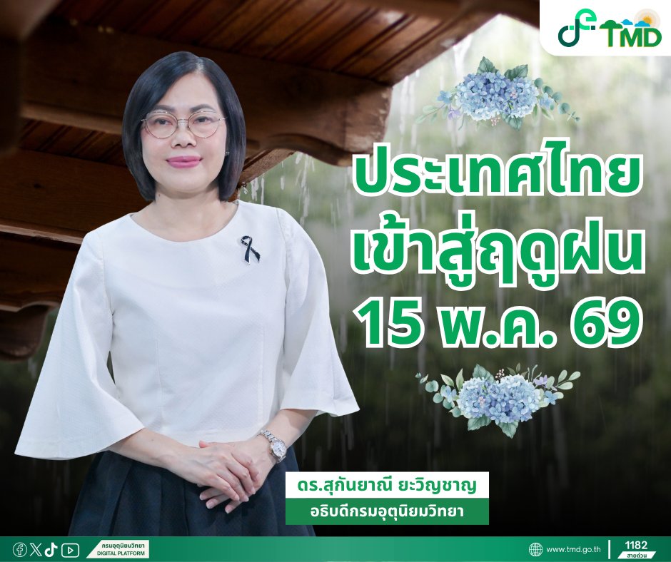 กรมอุตุนิยมวิทยา tweet media