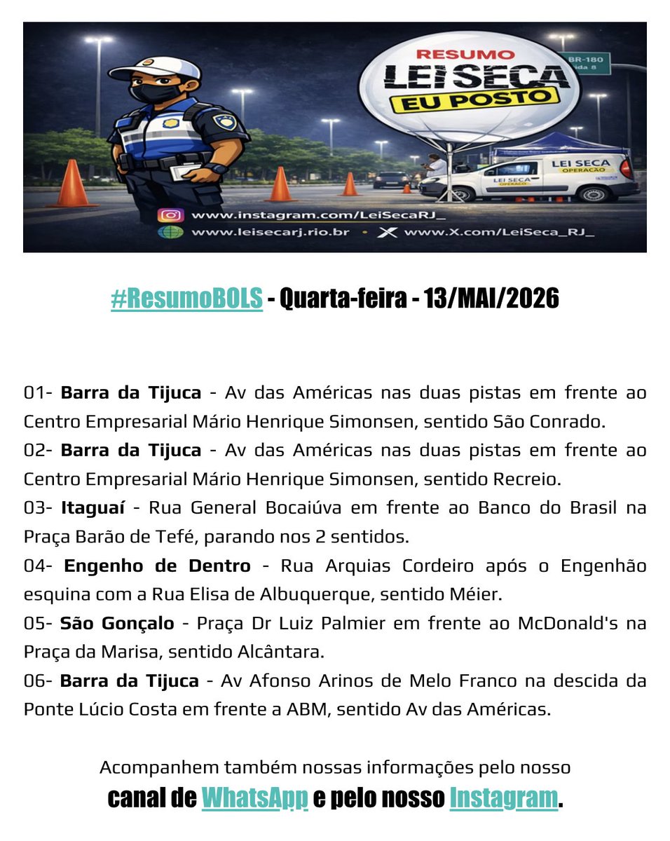 Se Liga no Trânsito RJ tweet media