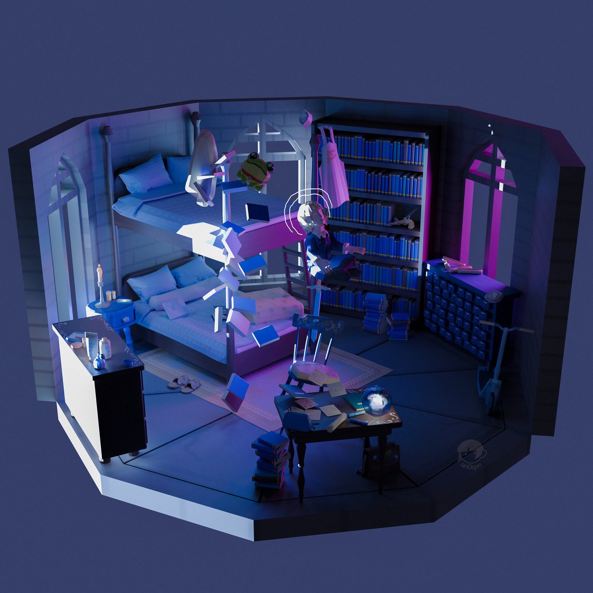 an0rpm's tweet photo. what's going on in adaine's room?
#fantasyhigh https://t.co/Y1tMRy3nfQ