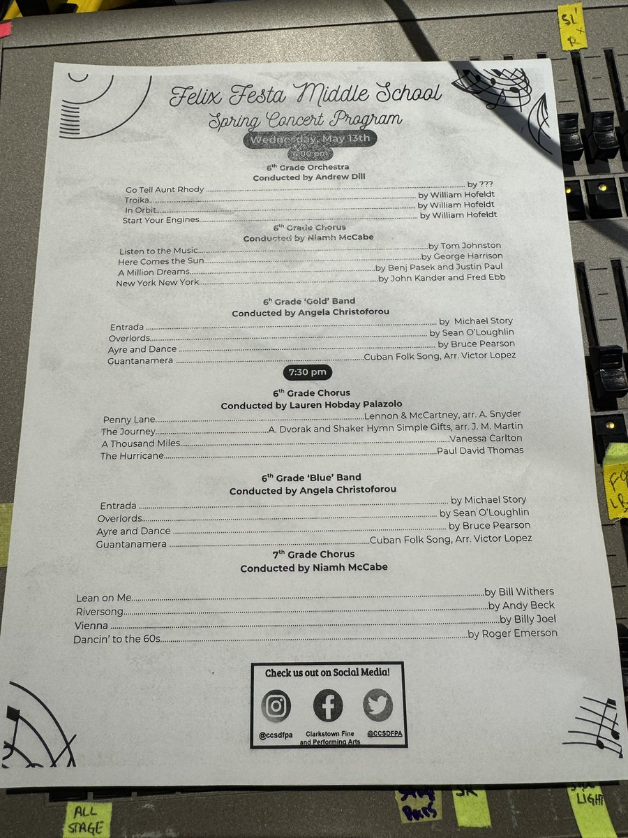 Clarkstown Fine and Performing Arts tweet media