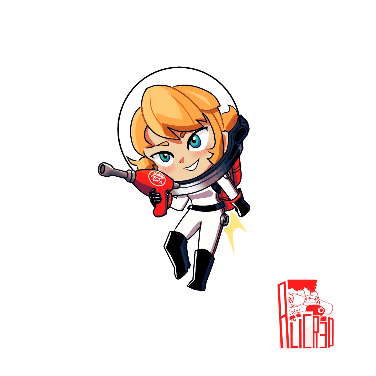 Alicr3d's tweet photo. La astronauta de Nuka-Cola de Fallout
#Fallout #FANART https://t.co/8oebcas2JR