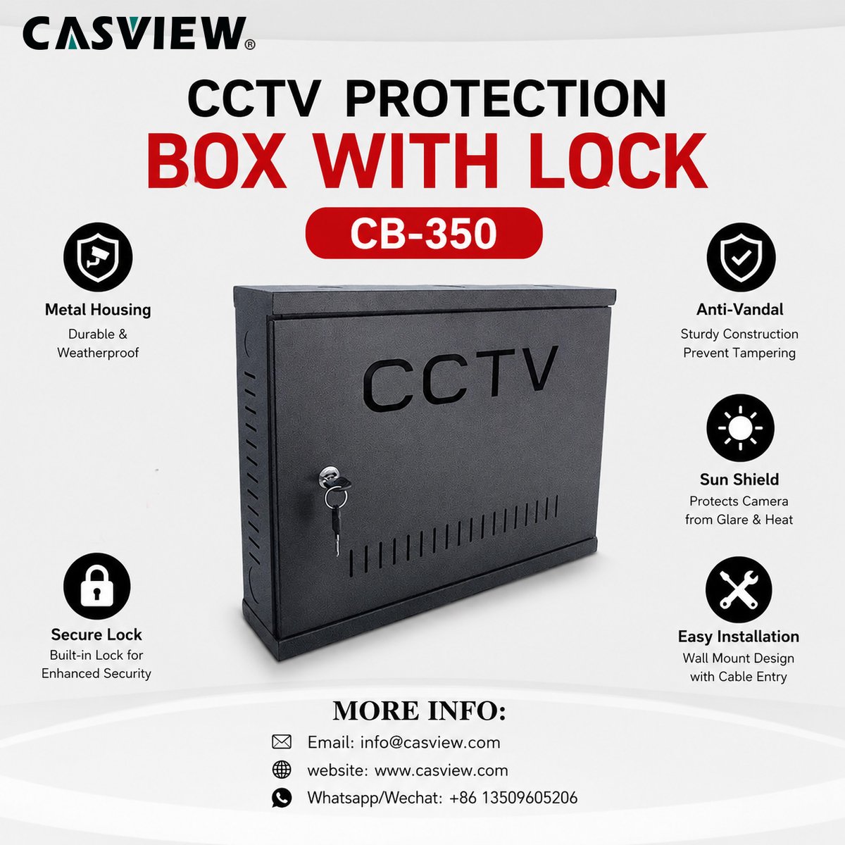 Hedy Lin-Export manager of CASVIEW CCTV Accessory tweet media