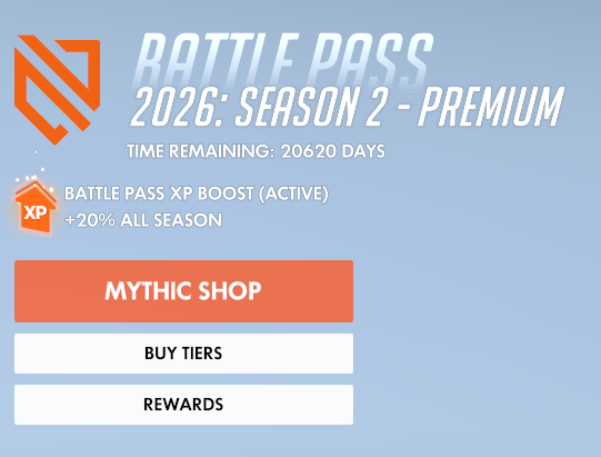 Limbo_Chan's tweet photo. @PlayOverwatch Hey, I don't think I'm finishing this battle pass in 56 years https://t.co/3S6Xm4KFRP