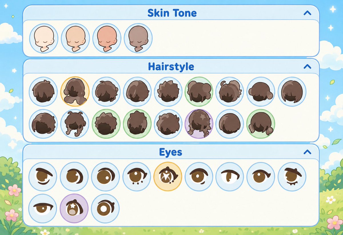 PetitPlanetFun's tweet photo. All skin tones, hairstyles, and eyes ✓
#hoyoverse #PetitPlanet #PetitPlanetStardriftTest https://t.co/HoGL7Un3xQ