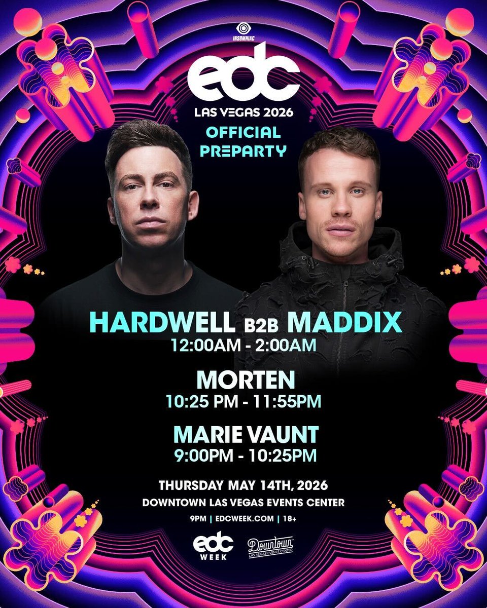 EDC Week tweet media