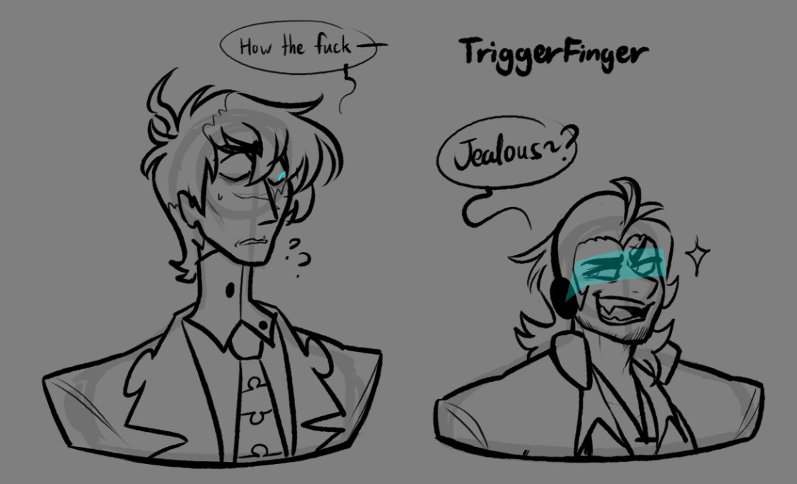 Dessie_B00_Artz's tweet photo. Sighhhhh someone STOP ME
HUMANIZED GUNSHOW AUs (1/2)
#smg4 #smg4au #smg4fanart #mrpuzzles #smg4mrpuzzles #smg4mrwpnz #MrWPNZSmg4 #TriggerFinger #FamilyManWPNZ #FatesWickedHand #BringOutTheGunShow https://t.co/Ol7v9UP0mX