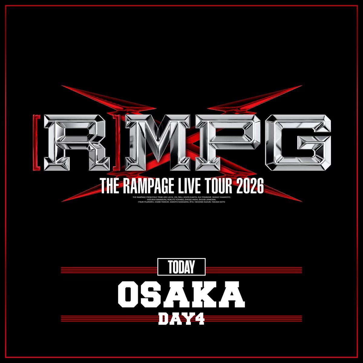 THE RAMPAGE LIVE TOUR 2026