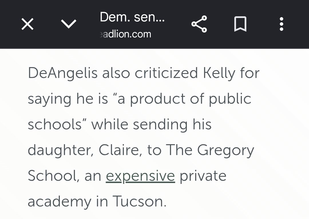 DeAngelisCorey's tweet photo. @JoeDanaReports @12News He sent his kid to a private school and now fights against school choice for others. Hypocrite. https://t.co/W4nG5zBQSa