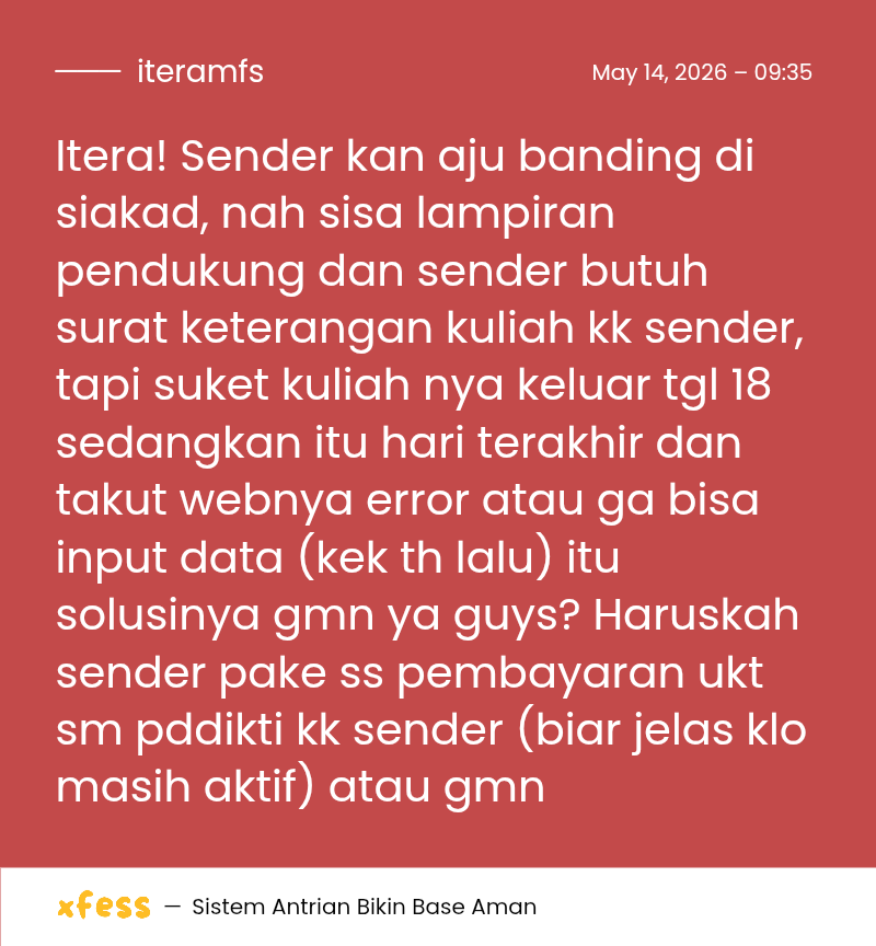 ITERAFESS tweet media