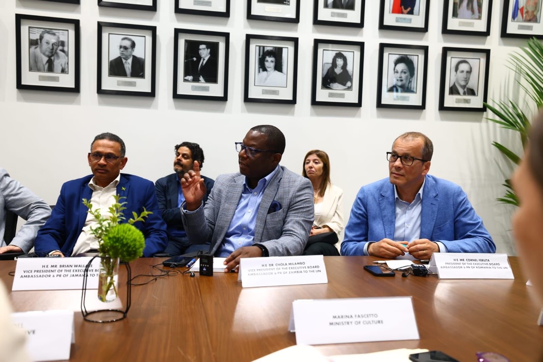 UNFPApanama's tweet photo. La delegación de la Junta Ejecutiva de @undp @unfpa @unops se reunió con la Ministra de Cultura @MarujaHerrera8 para conversar sobre la alianza de #PNUD con @MiCulturaPma en materia de cohesión social y acceso a servicios culturales. https://t.co/VhrPrCmlAZ