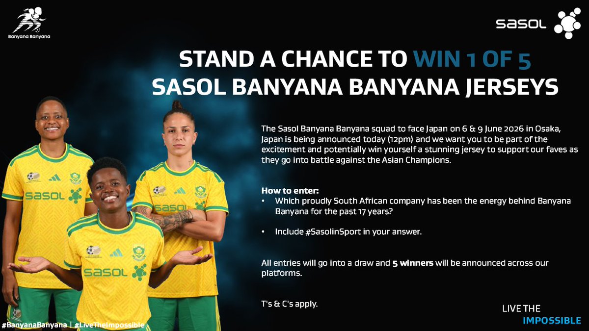 Sasol in Sport tweet media