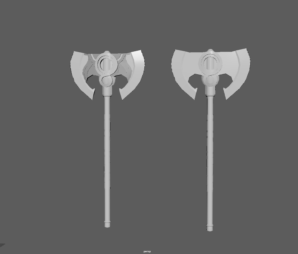 Dregendary_2812's tweet photo. a random battle axe that i made with high poly baking on low poly one (the low poly is 1k2 tris) and applied textures leave me any comments or advice. Thanks for watching
#substancepainter #3dtexture #maya #3dmodeling #weapon https://t.co/oq7u95WL4X