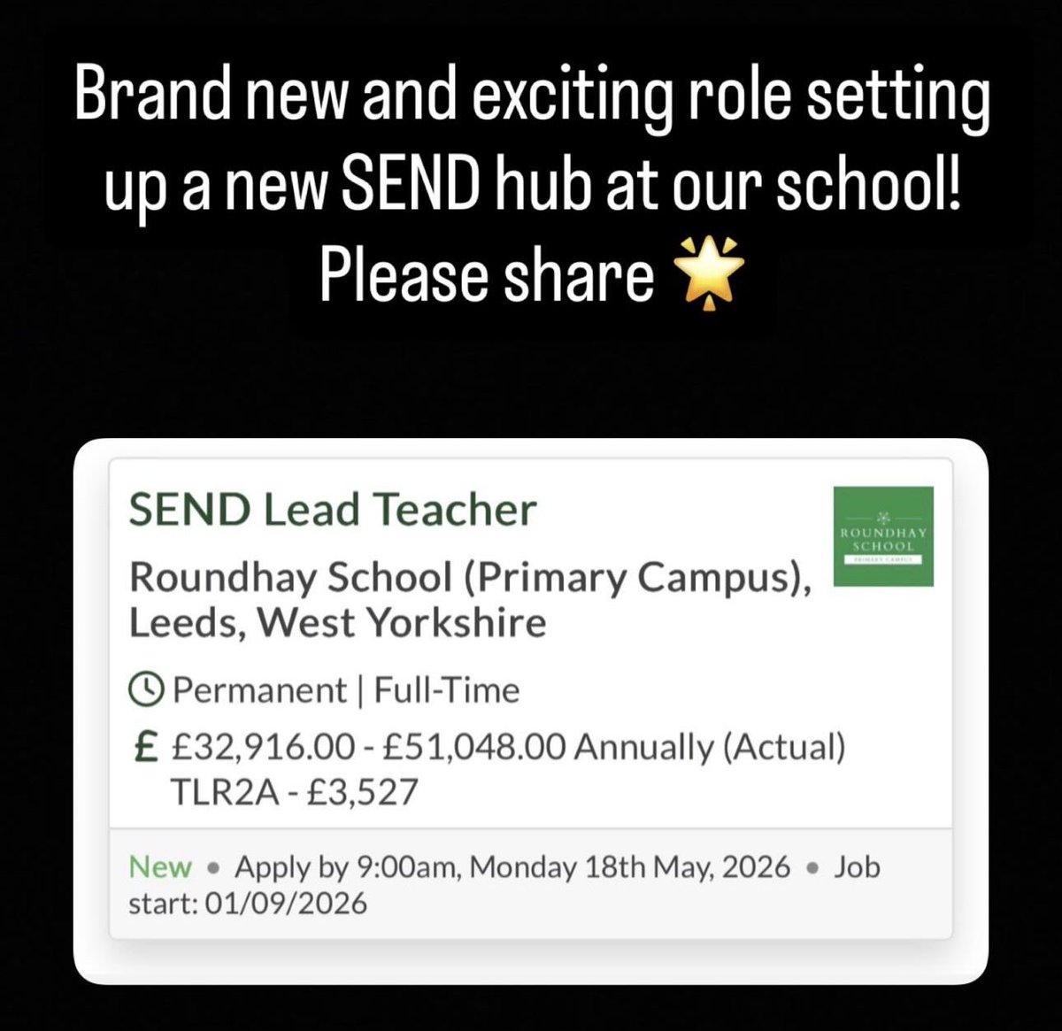 Roundhay Primary Head tweet media