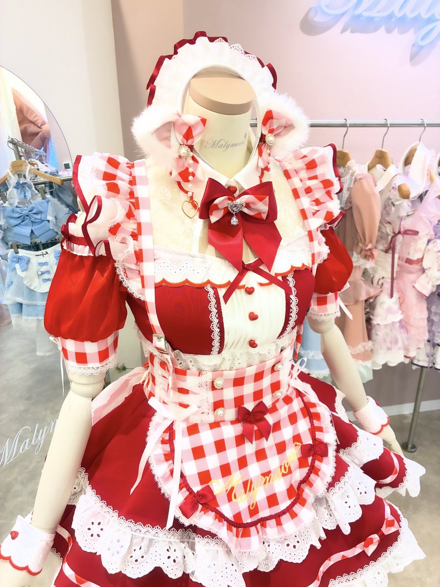 ﾟ🎀New item🎀*.+ﾟ フリルとリボンをたっぷり詰め込んだ、主役級メイド