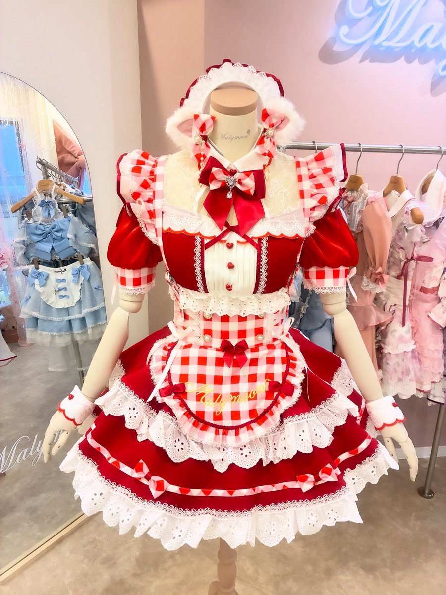 ﾟ🎀New item🎀*.+ﾟ フリルとリボンをたっぷり詰め込んだ、主役級メイド
