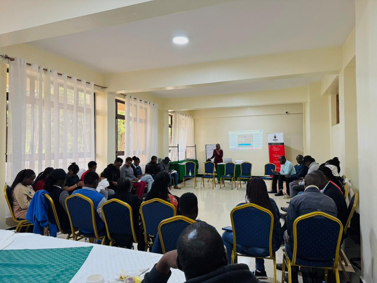 Maskani254's tweet photo. Today marks the final day of the transformative #MaskaniKericho training by Maskani ya Taifa, where young people have been equipped with practical skills in digital advocacy, narrative framing, digital security, and civic engagement to strengthen youth-led activism in Kericho County.

Day Three is kicking off with engaging conversations that are giving the youth of Kericho an opportunity to openly discuss issues affecting young people and communities across the county, including unemployment, governance, social justice, accountability, and community development. These discussions are creating a space for young people to share experiences, frame solutions, and build collective action for positive change.

Stay tuned for more insights and impactful conversations from #MaskaniKericho .
#ChangeNiSisi