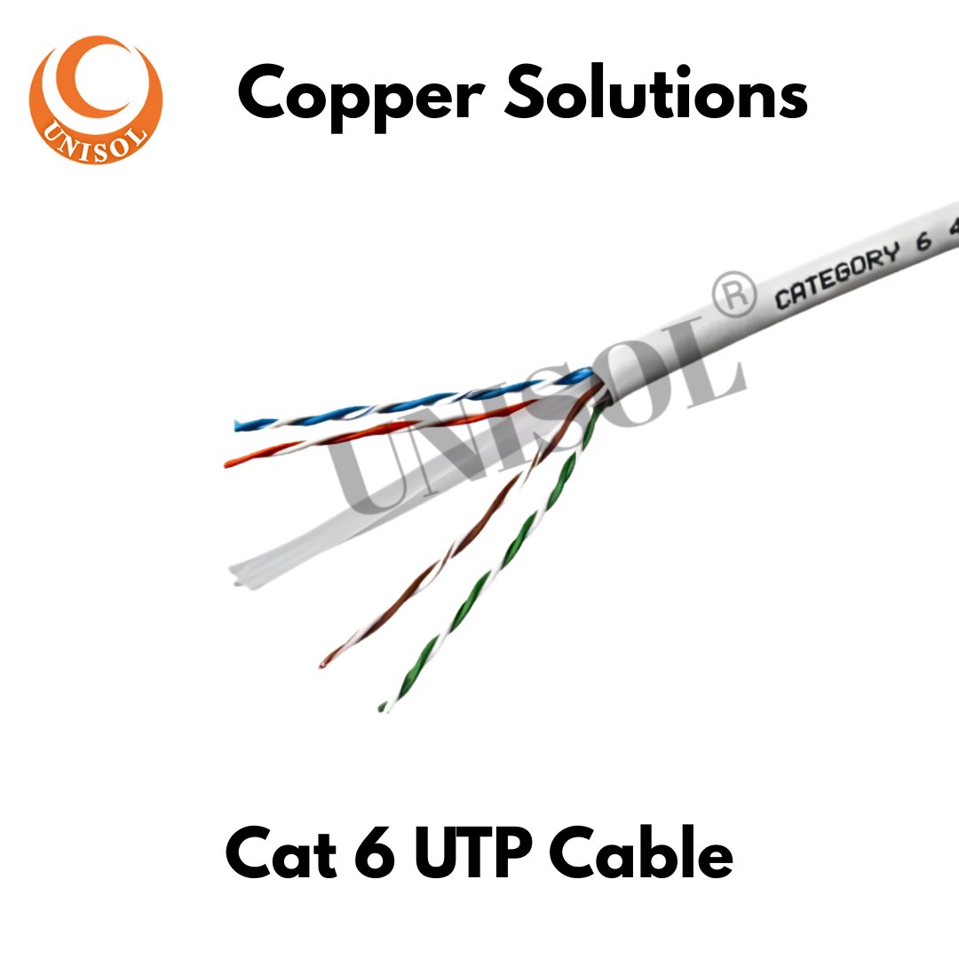 unisolcompany's tweet photo. Fast & Reliable Cat 6 Connectivity Solutions ⚡
#Cat6 #CopperSolutions #UTPCable #PatchPanel #RJ45 #KeystoneJack #Networking https://t.co/MKOPreuG0v