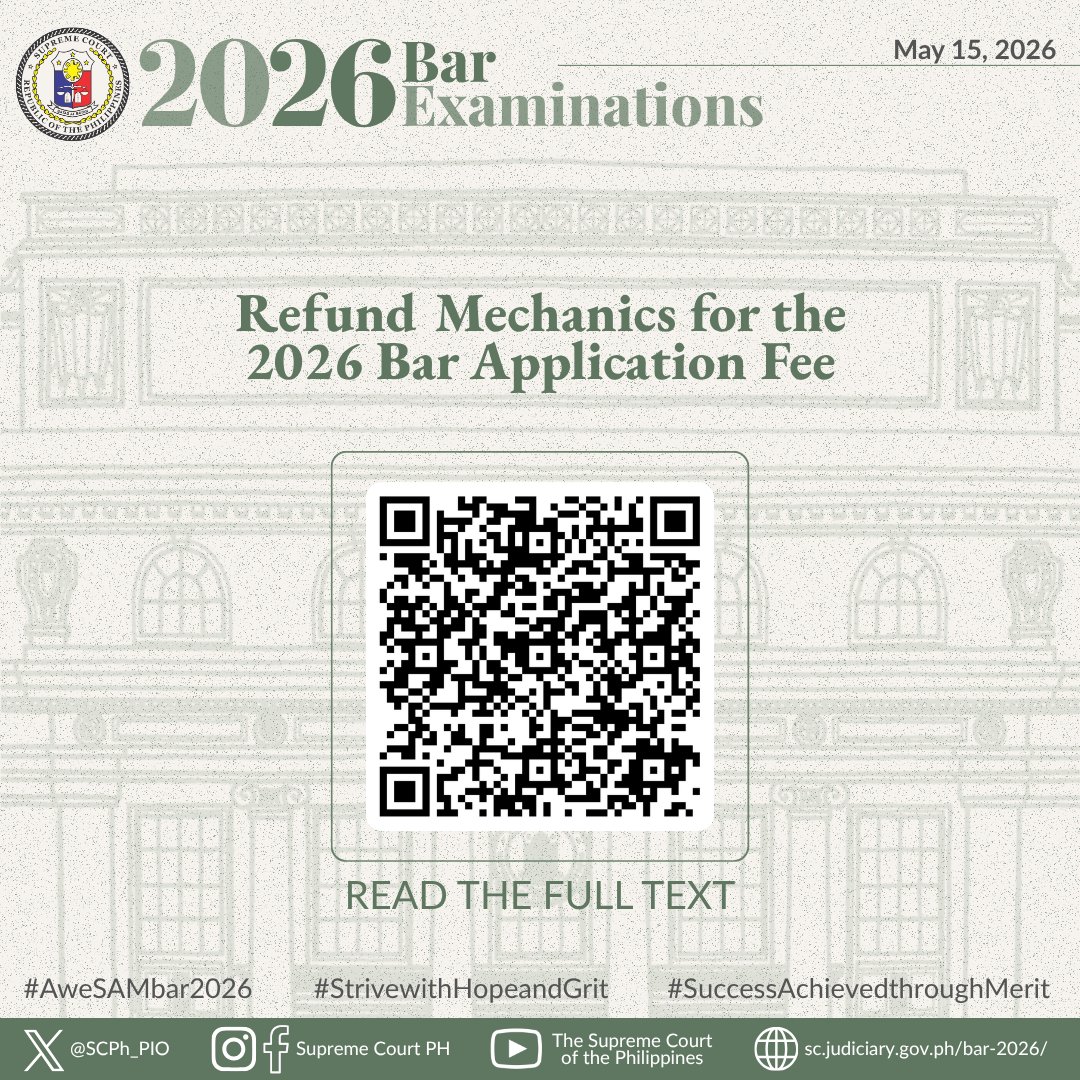 Philippine Supreme Court Public Information Office tweet media