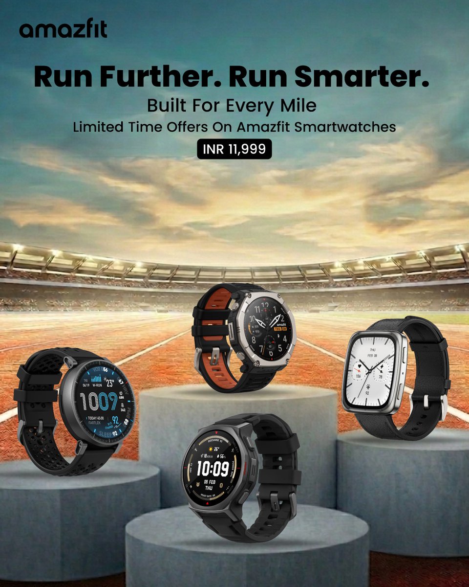 Amazfit India tweet media