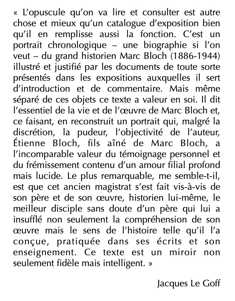 flr_louis's tweet photo. Nouvelle édition de Étienne Bloch - Marc Bloch, 1886-1944

Une biographie impossible

À paraître en juin aux éditions de la Sorbonne https://t.co/1w7LgBWAm4
