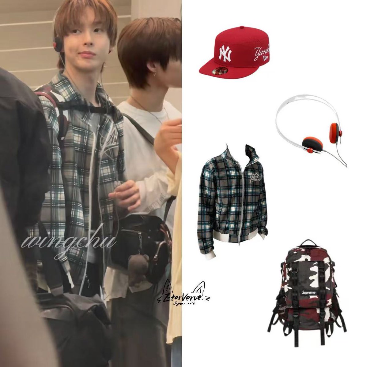 EterVerve's tweet photo. 🛒20260514

📌
🧢 NewEraCap
🎧 aiaiai × bloodorange
🧥 escstudio
🎒 supreme
 
cr wingchuuuu_
#hyunjunstyle #ohhyeonjun #오현준 #smtr25 #hyeonjun
@SMTR25_official https://t.co/rdwLieJjUK