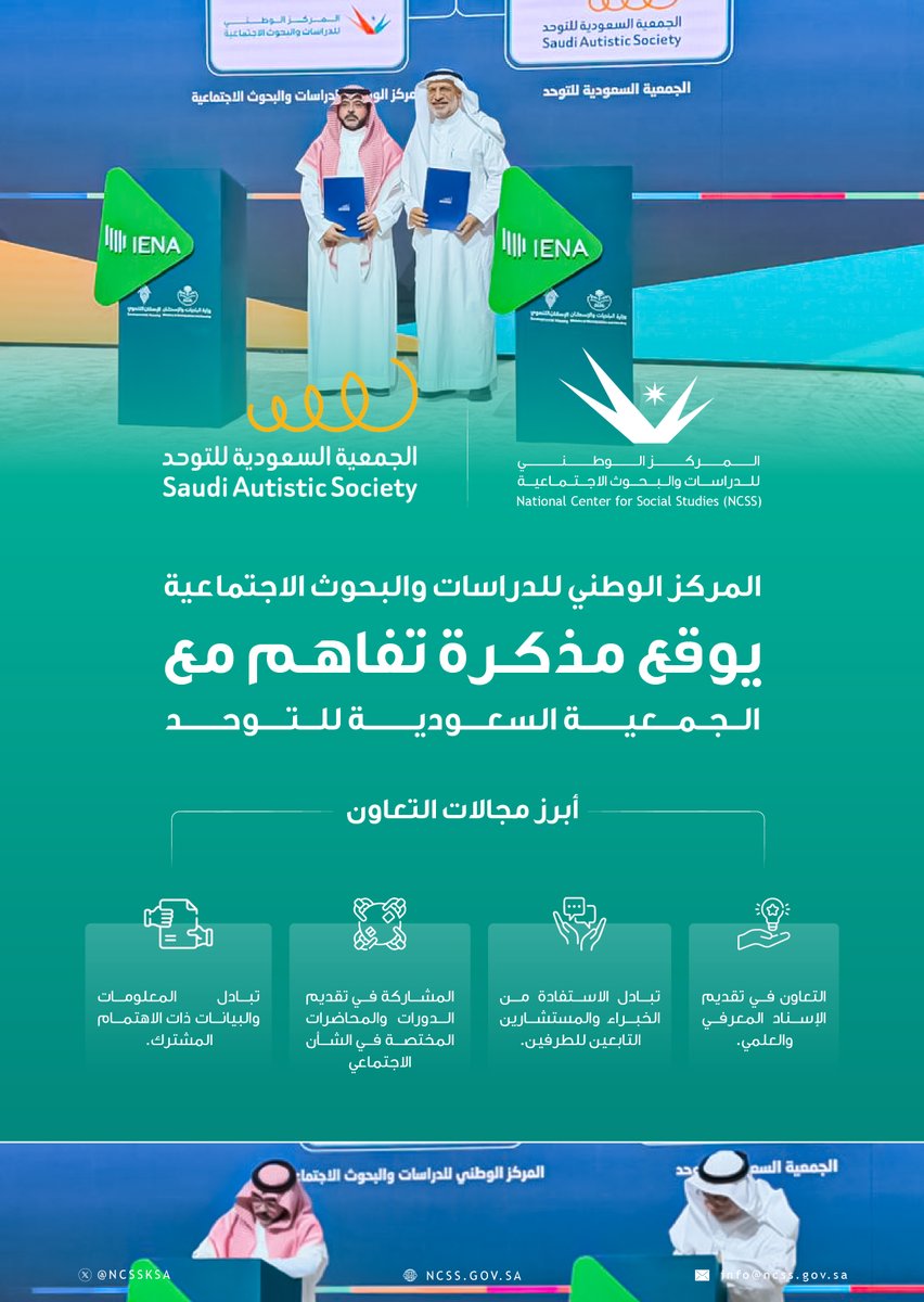 المركز الوطني للدراسات والبحوث الاجتماعية NCSS tweet media