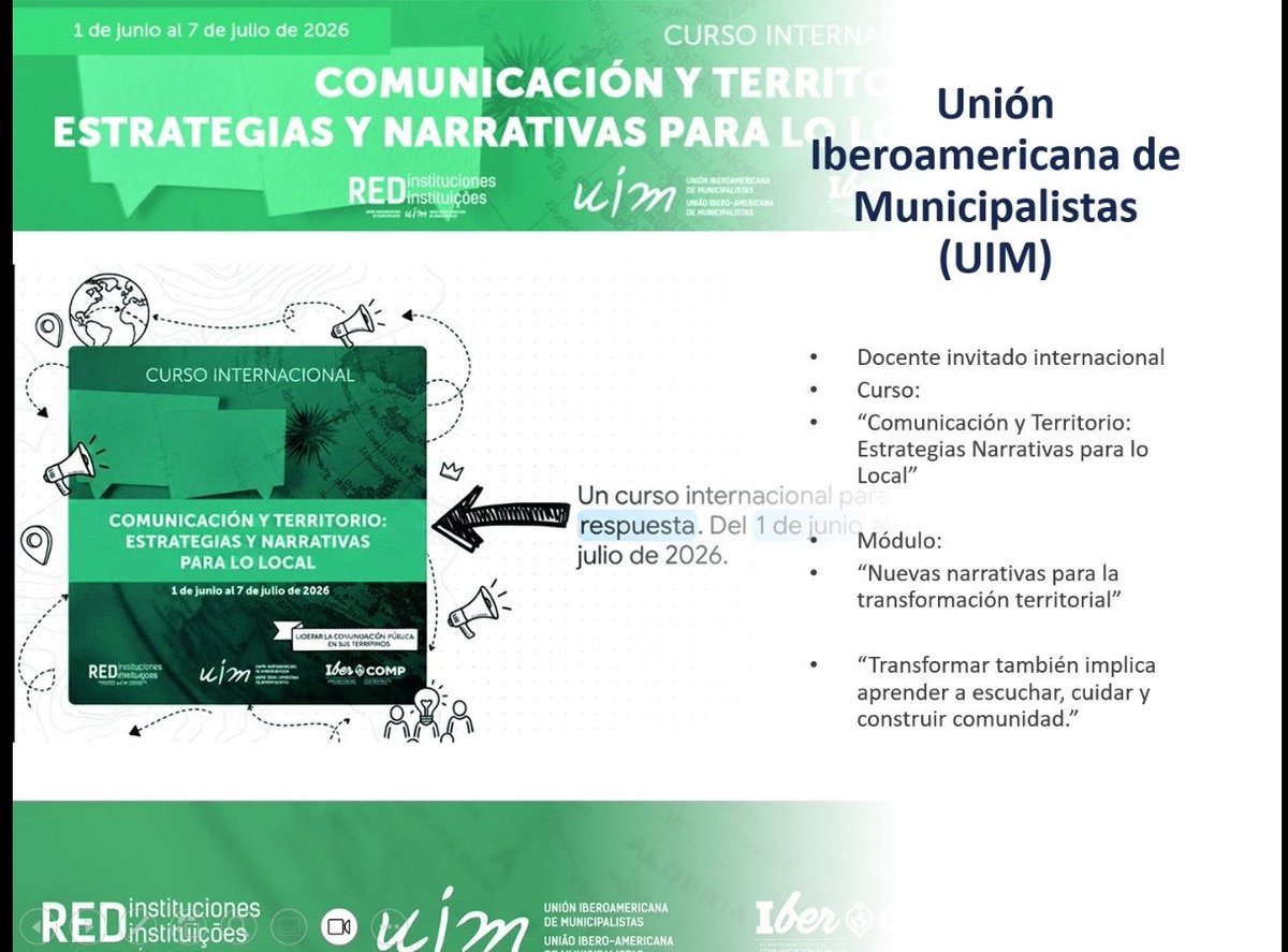 comunicastro's tweet photo. Uno de los mensajes más importantes fue comprender que tener vocación no significa dejar de ser humano. 🌿

Gracias a quienes participaron y compartieron sus experiencias en este encuentro impulsado también EDUCAENGLOBA 🌎📚

#ComunicaciónHumana #TrabajoSocial #RedesDeApoyo #UIM https://t.co/7wqHslwW5q