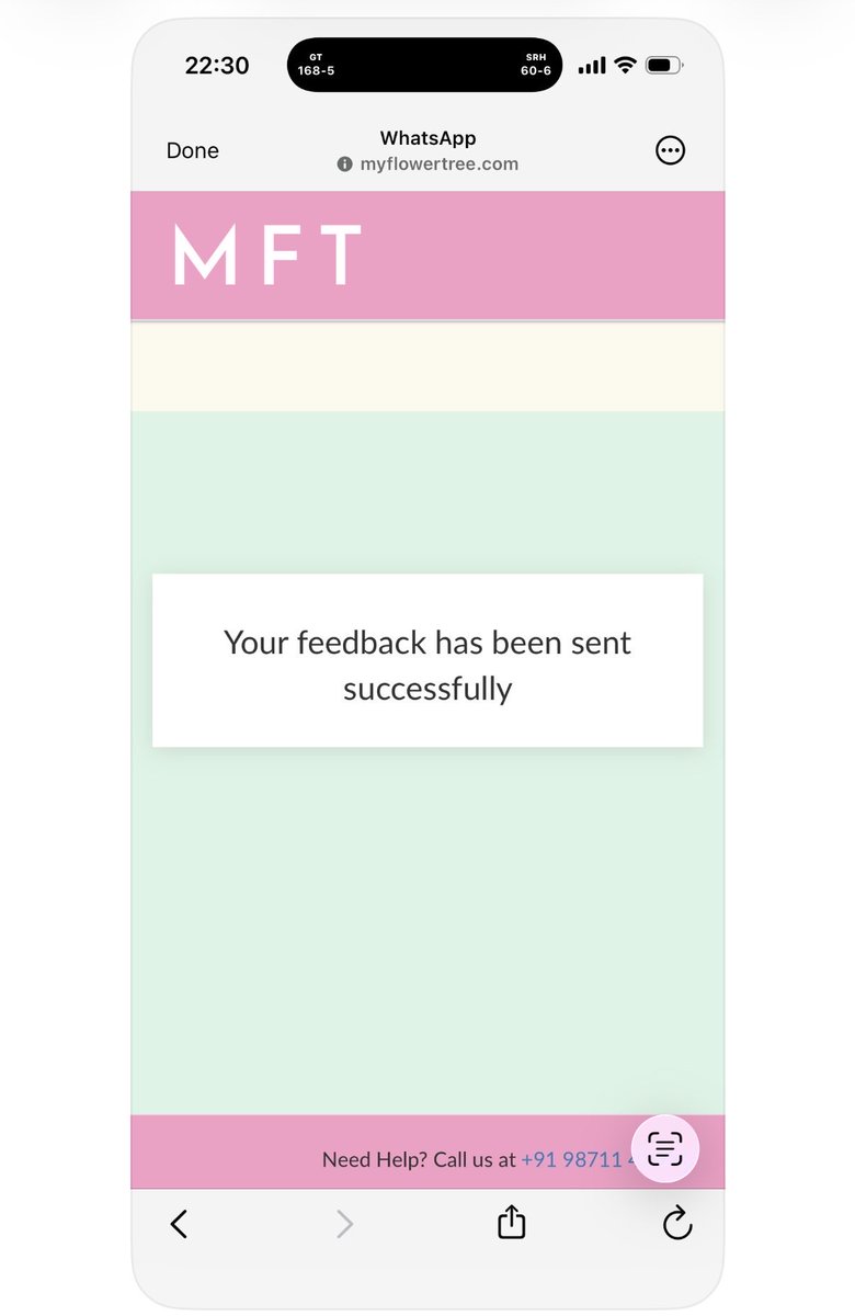 Taktick's tweet photo. Watch out the telephone number is not operational #mft #myflowertree. Their deliveries are undependable. And their chat box is useless. https://t.co/2F1manlrVX