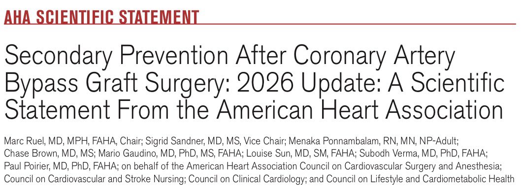 FrailtyMD's tweet photo. “Systematic screening for preexisting conditions can identify frailty and inform personalized rehabilitation strategies, improving outcomes and adherence to secondary prevention after CABG.”

https://t.co/uEEimDkWtN https://t.co/83RzXu4Cww