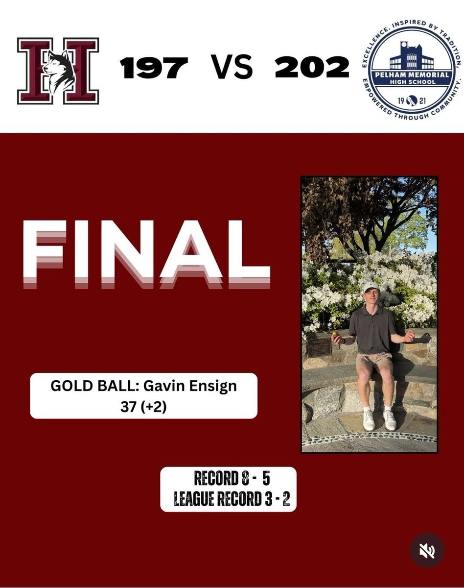 Harrison High School Varsity Golf tweet media