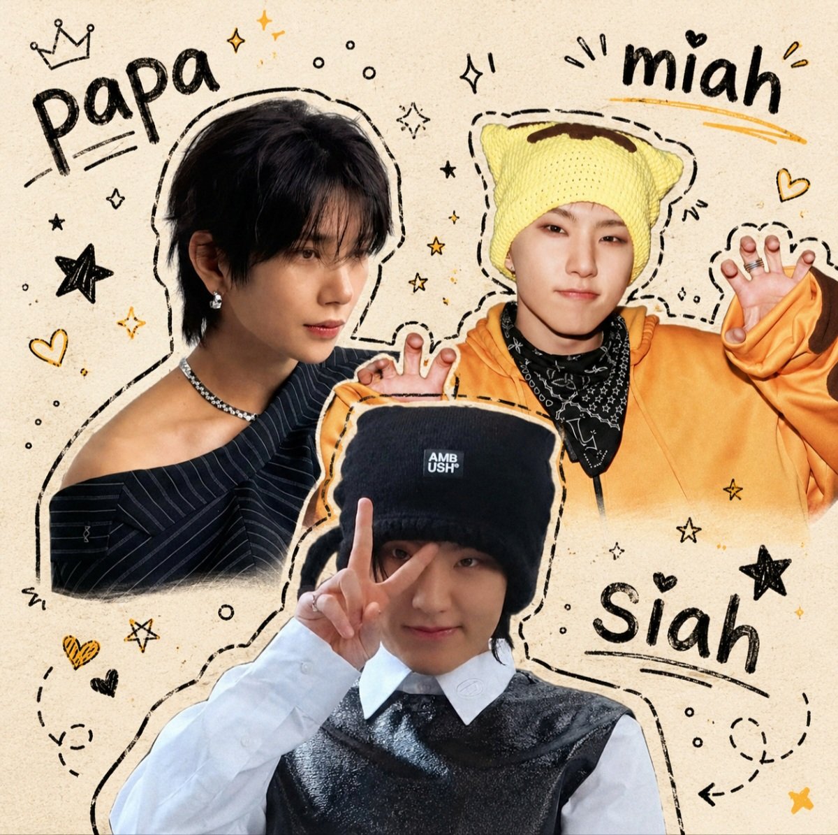 jihanarchy's tweet photo. where college ex-lovers jiren and isaac ended on bad terms (with mini versions of each other, unbeknownst to them).

or a #yoonhong + hoshi parent trap au https://t.co/85k6tjNbYZ