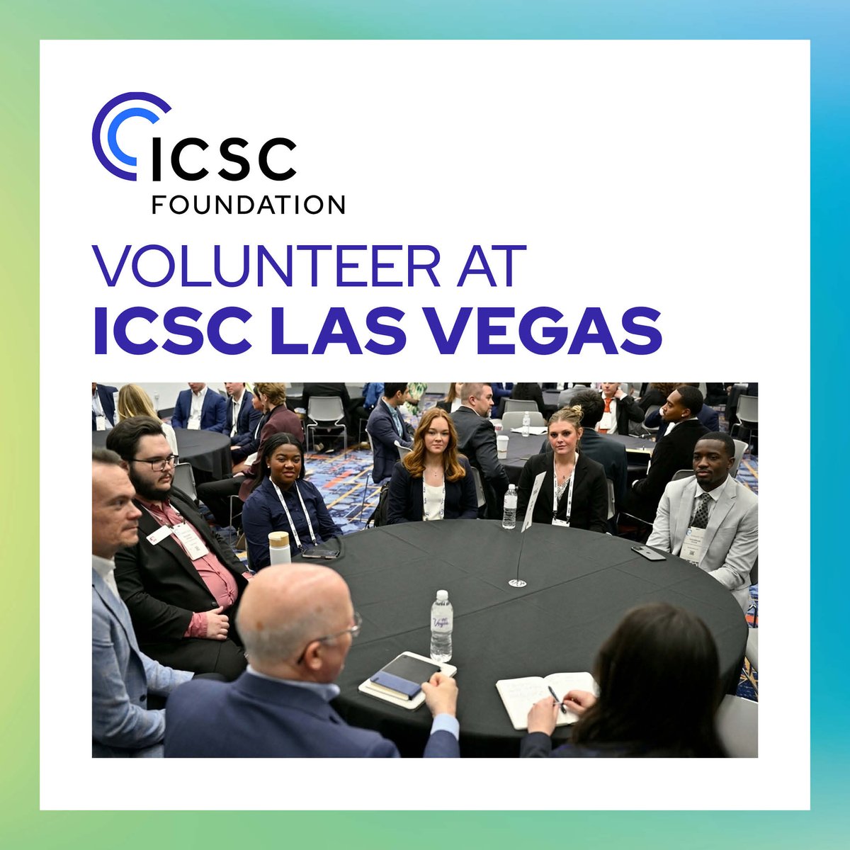 Volunteer With The ICSC Foundation at ICSC LAS VEGAS Give your time to ...