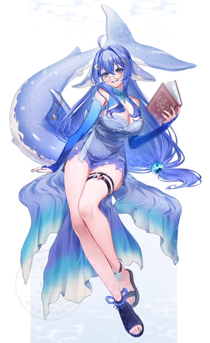 立ち絵のみも 影に水面がゆらめいているのがお気に入り
